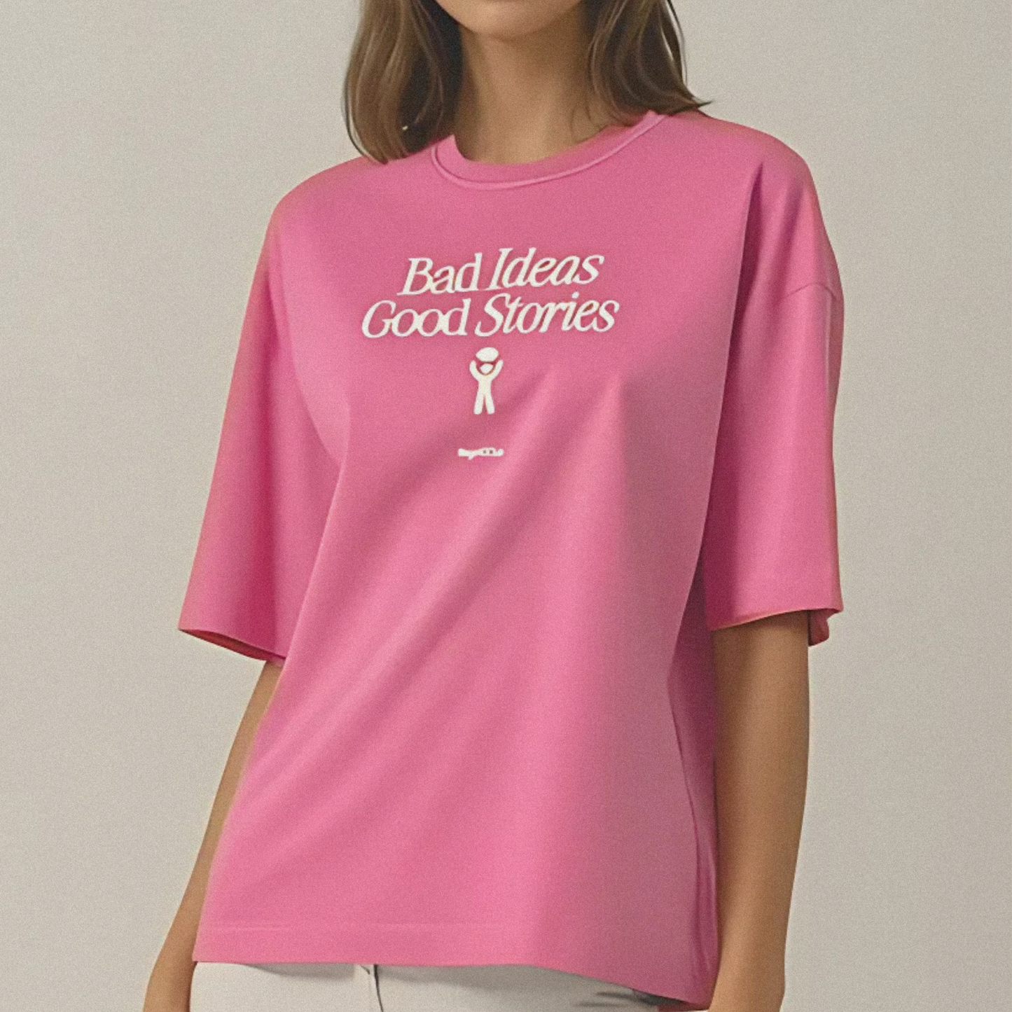 Bad Ideas Good Stories Premium Oversized Tshirt